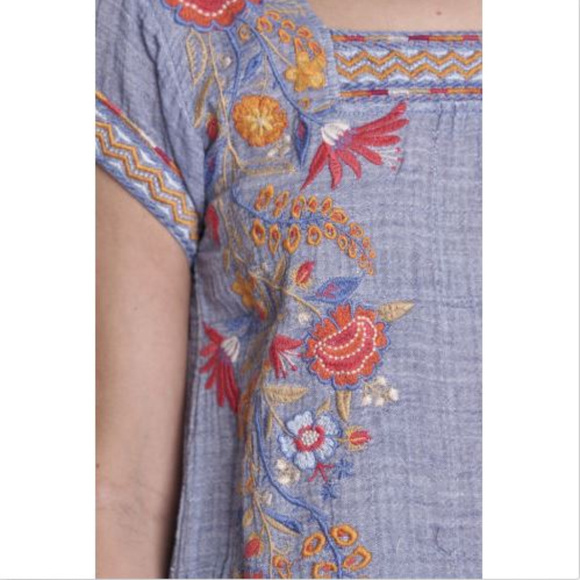 Johnny Was Workshop Adira Mexican Tunic Dress sz M - Picture 2 of 2